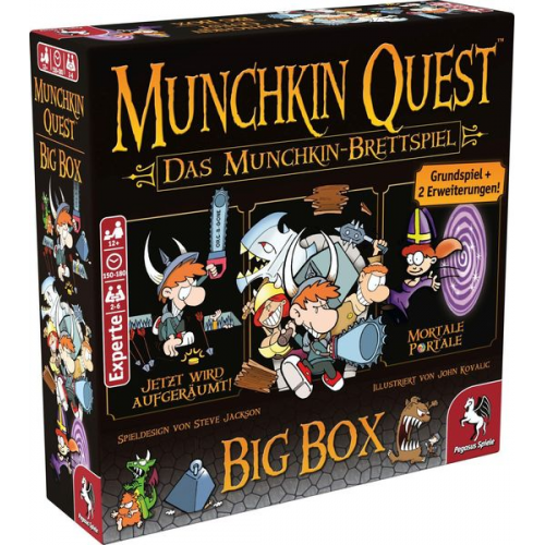 Pegasus - Munchkin Quest - Das Brettspiel 2. Edition