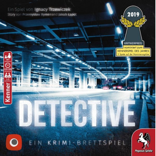 Pegasus Spiele - Detective, Portal Games, deutsche Ausgabe