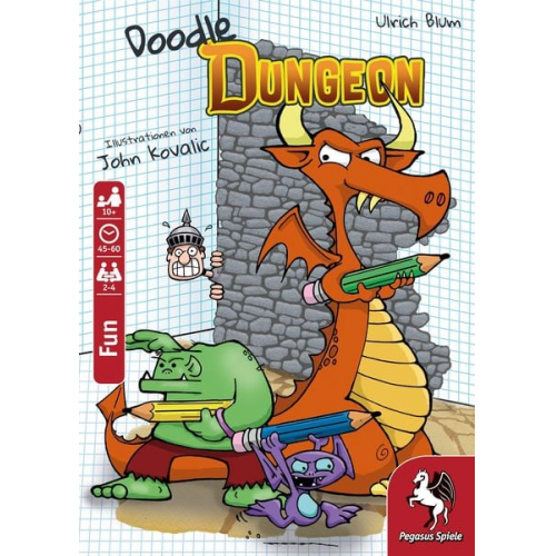 Pegasus 51846G - Doodle Dungeon, Party und Quizspiel,