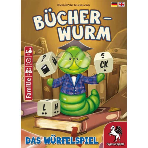 Pegasus - Bücherwurm - Das Würfelspiel