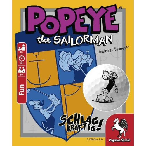 Popeye - Schlagkräftig! - Bierdeckelspiel (Spiel)