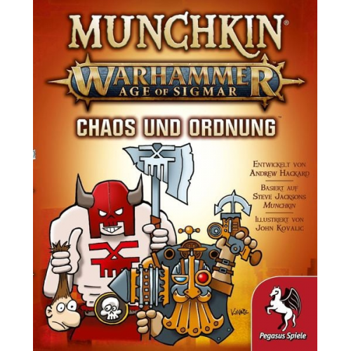 Munchkin Warhammer Age of Sigmar, Chaos & Ordnung (Spiel-Zubehör)