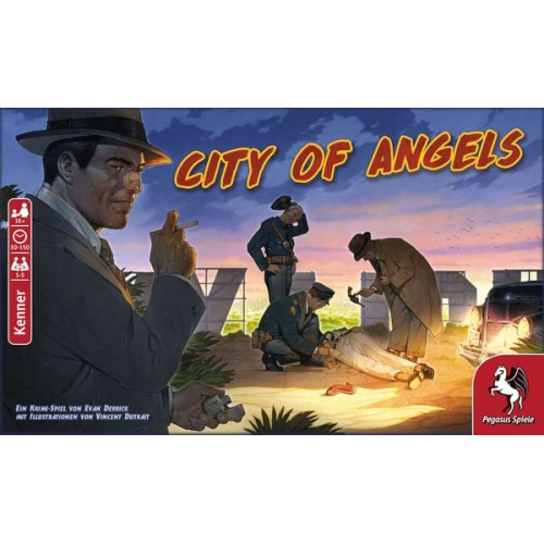 Pegasus 57460G - City of Angels, Brettspiel, Strategiespiel