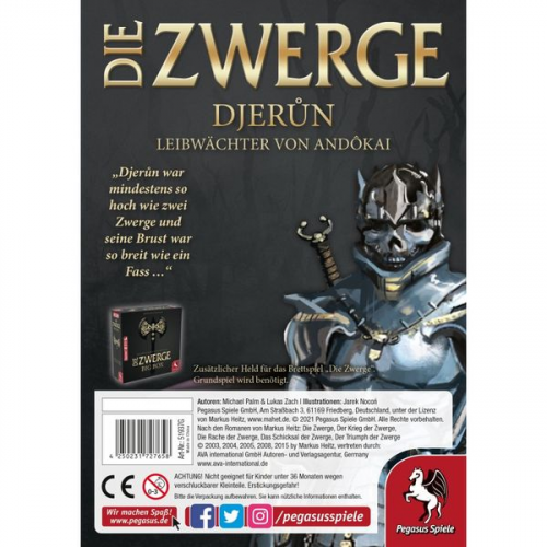 Die Zwerge Charakterpack: Djerun (Spiel)