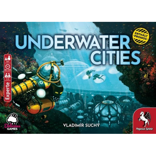 Pegasus 51905G - Underwater Cities, Kennerspiel, Brettspiel