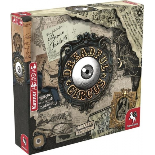 Pegasus 57517G - Dreadful Circus, Grundspiel, Kennerspiel