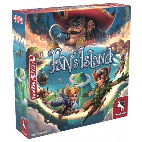 Pegasus 57027G - Pans Island, Familienspiel, Grundspiel