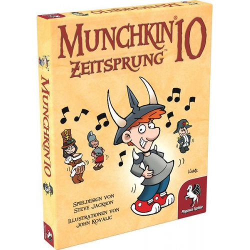 Munchkin 10: Zeitsprung -Spiel-Erweiterung