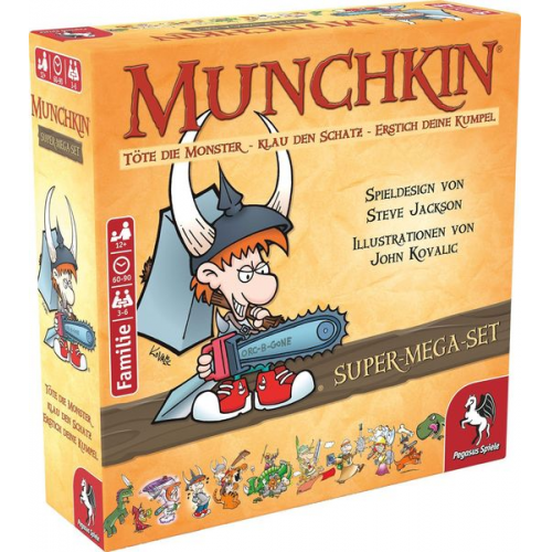 Munchkin Fantasy Super-Mega-Set (Kartenspiel)