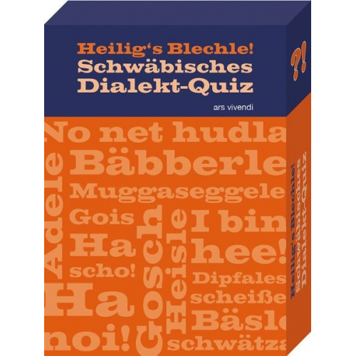 Heiligs Blechle! Schwäbisches Dialekt-Quiz (Spiel)