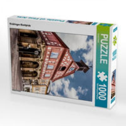 CALVENDO Puzzle Waiblingen Marktplatz 1000 Teile Lege-Größe 48 x 64 cm Foto-Puzzle Bild von Horst Eisele