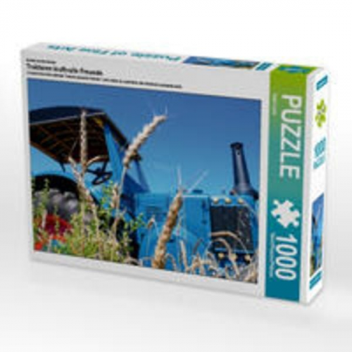 CALVENDO Puzzle Traktoren kraftvolle Freunde 1000 Teile Lege-Größe 64 x 48 cm Foto-Puzzle Bild von Ingo Laue