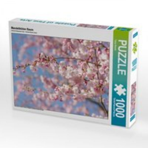 CALVENDO Puzzle Mandelblüten Baum 1000 Teile Lege-Größe 64 x 48 cm Foto-Puzzle Bild von Tanja Riedel