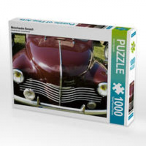 CALVENDO Puzzle Motorhaube Renault 1000 Teile Lege-Größe 64 x 48 cm Foto-Puzzle Bild von Karin Sigwarth