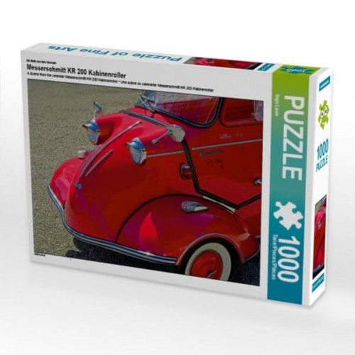 CALVENDO Puzzle Messerschmitt KR 200 Kabinenroller 1000 Teile Lege-Größe 64 x 48 cm Foto-Puzzle Bild von Ingo Laue