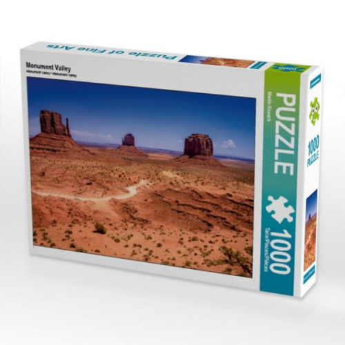 CALVENDO Puzzle Monument Valley 1000 Teile Lege-Größe 64 x 48 cm Foto-Puzzle Bild von Martin Knaack