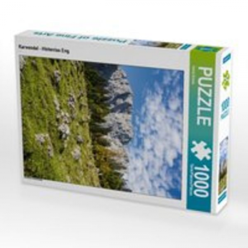 CALVENDO Puzzle Karwendel - Hinterriss Eng 1000 Teile Lege-Größe 48 x 64 cm Foto-Puzzle Bild von Horst Eisele