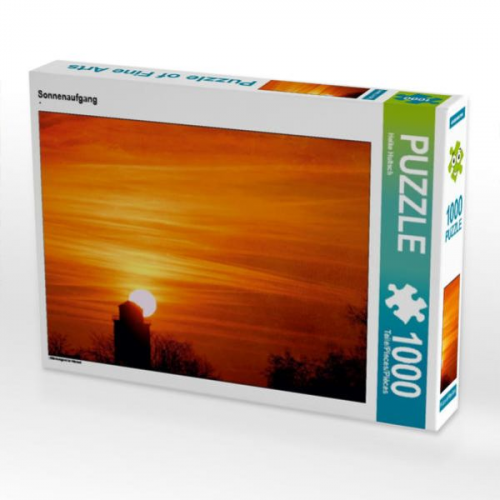 CALVENDO Puzzle Sonnenaufgang 1000 Teile Lege-Größe 64 x 48 cm Foto-Puzzle Bild von Heike Hultsch