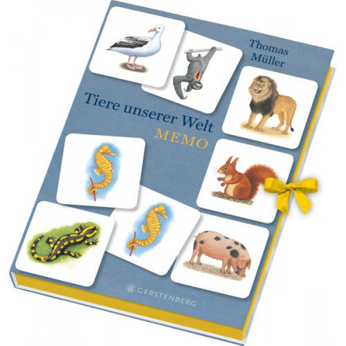 Tiere unserer Welt Memo (Kinderspiel)