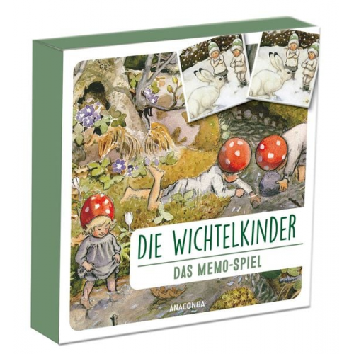 Die Wichtelkinder - Memospiel mit 40 Karten -