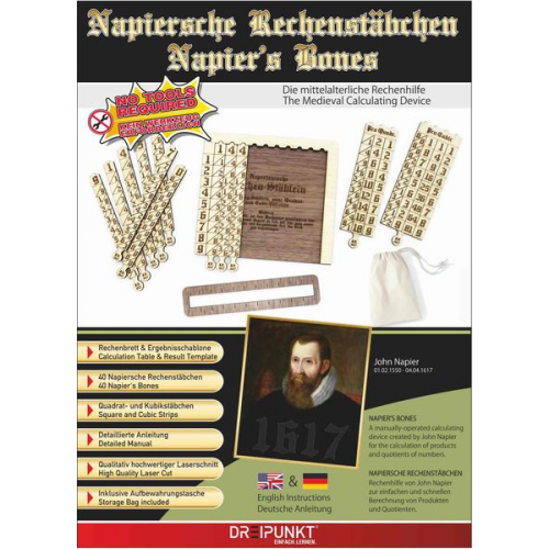 Napier's Bones / Napiersche Rechenstäbchen