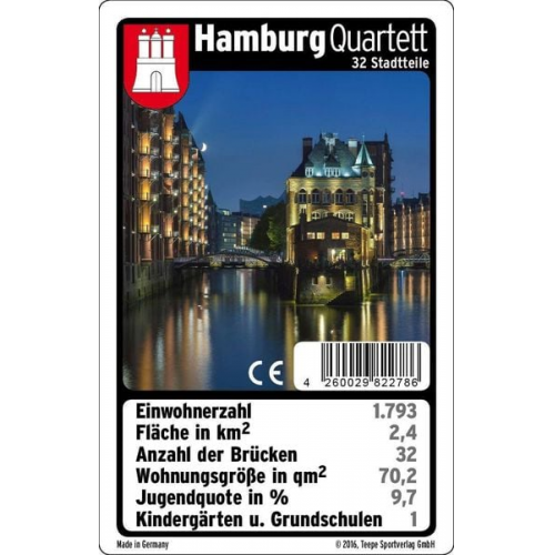 Hamburg Stadtteil Quartett