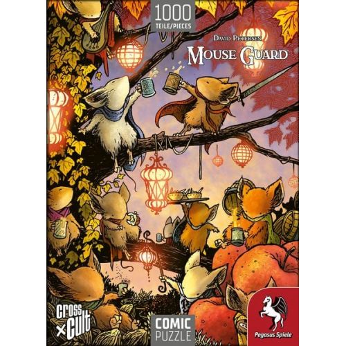 Pegasus 76004G - Mouse Guard, Das Fest, Puzzle, 1000 Teile