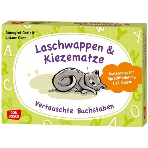 Laschwappen und Kiezematze. Vertauschte Buchstaben