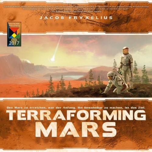 Terraforming Mars, nominiert zum Kennerspiel des Jahres 2017