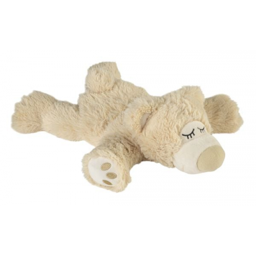 Warmies 1232 - Sleepy Bear beige, Wärmestofftier