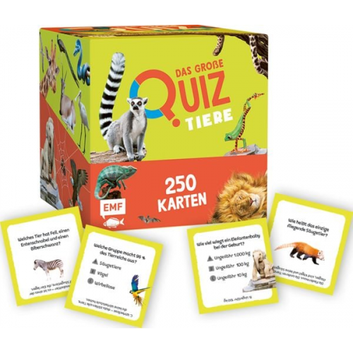 Kartenbox: Das große Quiz - Tiere