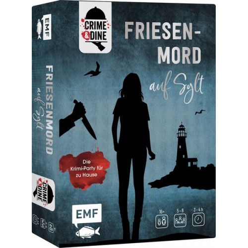 Crime & Dine - Das Krimi-Dinner-Set: Friesenmord auf Sylt