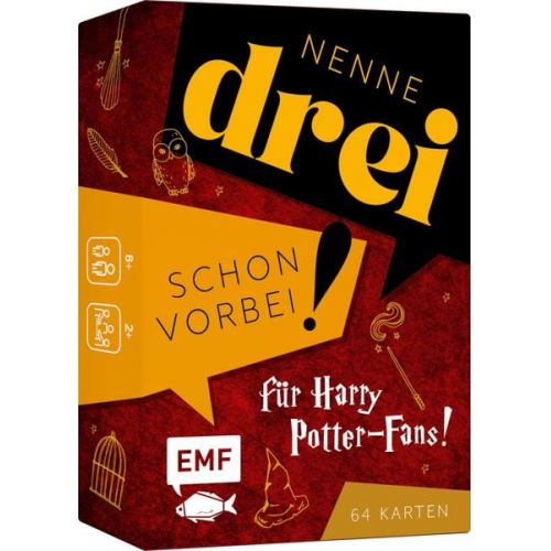 Kartenspiel: Nenne drei - schon vorbei! ... für Harry Potter-Fans!