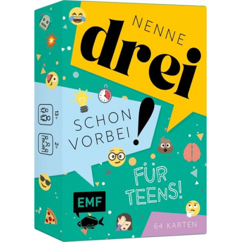 Kartenspiel: Nenne drei - schon vorbei! ... für Teens!