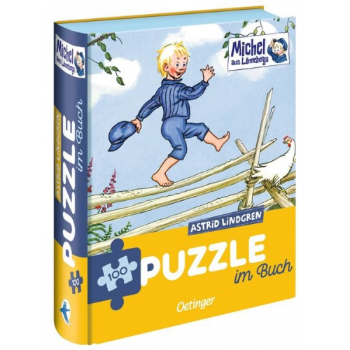 Michel aus Lönneberga. Puzzle im Buch. 100 Teile