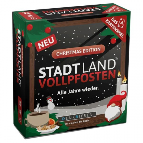 STADT LAND VOLLPFOSTEN® - Das Kartenspiel – Christmas Edition - "Alle Jahre wieder."