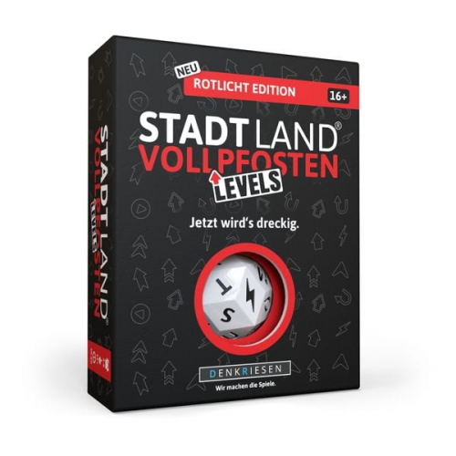 Denkriesen - Stadt Land Vollpfosten® - Levels - Rotlicht Edition "jetzt Wird's Dreckig."