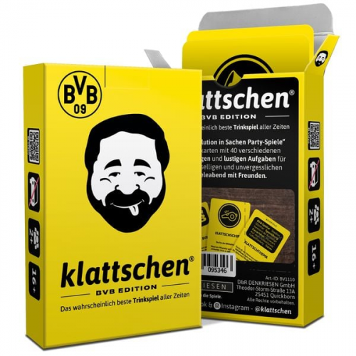 DENKRIESEN - klattschen® - Trinkspiel - BVB Edition