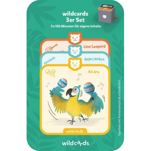 Tiger Media - Wildcard, 3 Stück