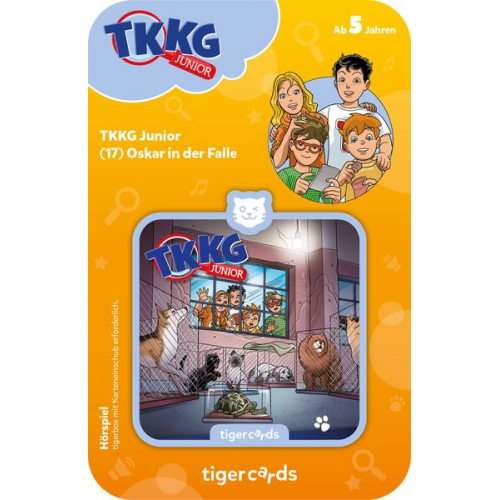 Tiger Media - Tigercards - TKKG Junior - Oskar in der Falle