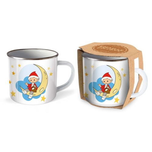 Trötsch Unser Sandmännchen Emaille Becher Tasse Sandmann