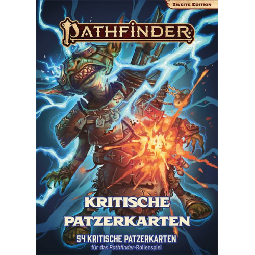 Pathfinder Chronicles, Zweite Edition, Kritische Patzerkarten