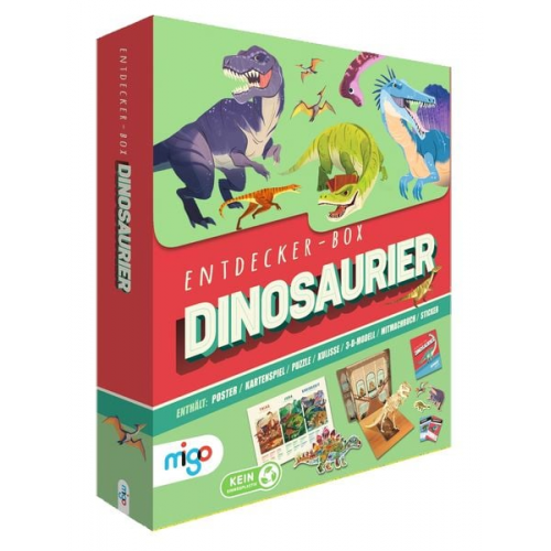 Entdecker-Box: Dinosaurier