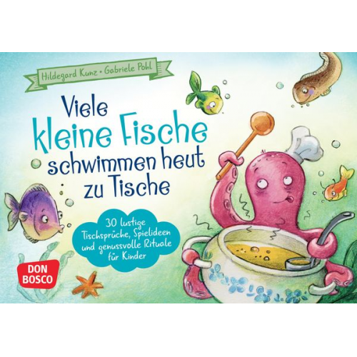 Viele kleine Fische schwimmen heut zu Tische