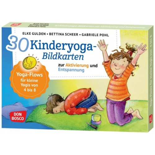 30 Kinderyoga-Bildkarten zur Aktivierung und Entspannung