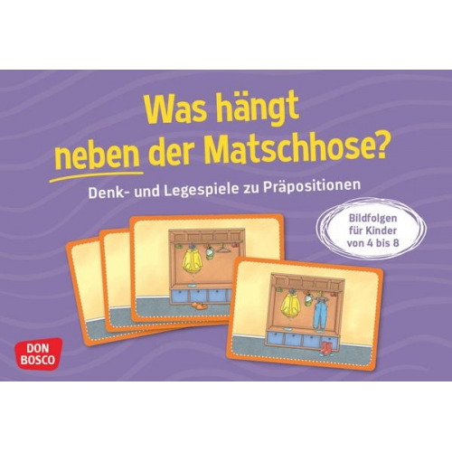 Was hängt neben der Matschhose?