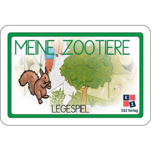 Meine Zootiere Legespiel, m. 1 Beilage, m. 1 Beilage, 2 Teile