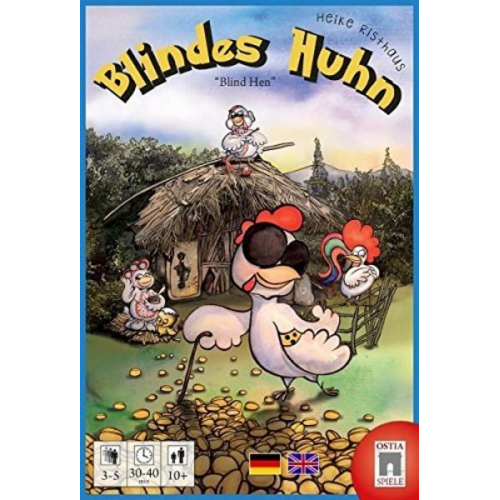 Ostia OSTBH001 - Blindes Huhn, Kartenspiel, Familienspiel