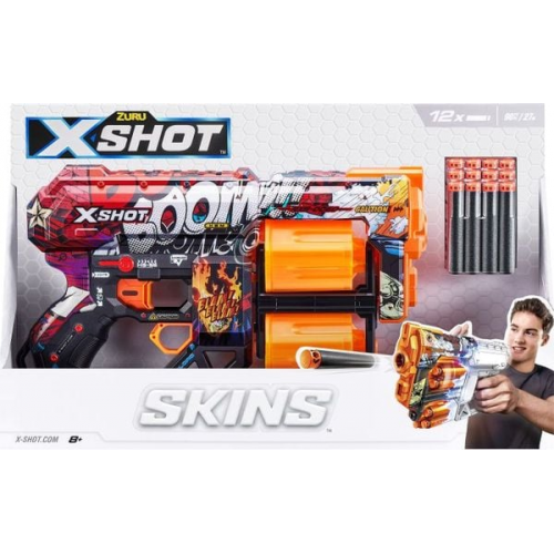 X-SHOT SKINS Dread (12 Darts) Boom