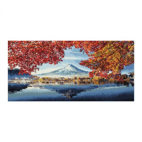 Diamond Dotz - Diamond Painting Mount Fuji Herbst